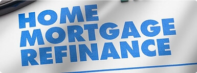 Home Mortgage Refinance Text Image